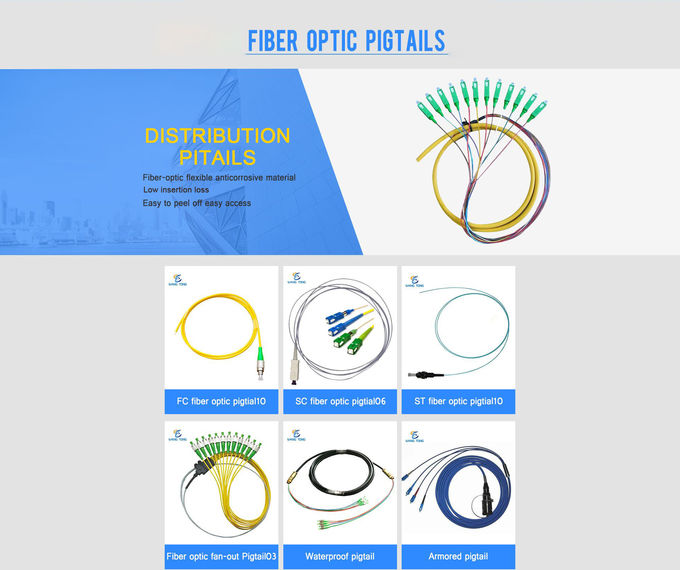 Kabel Patch Serat Optik Uv SMA905 HPSMA FSMA Untuk Militer Medis
